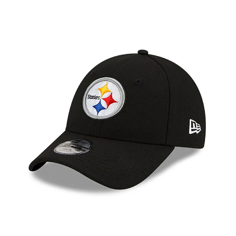 Pittsburgh Steelers Youth The League Black 9FORTY Adjustable Cap