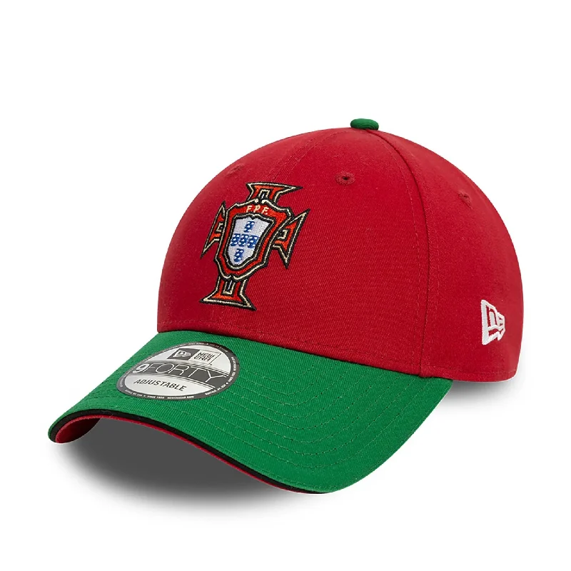 Portugal National Team Home Dark Red and Green 9FORTY Adjustable Cap