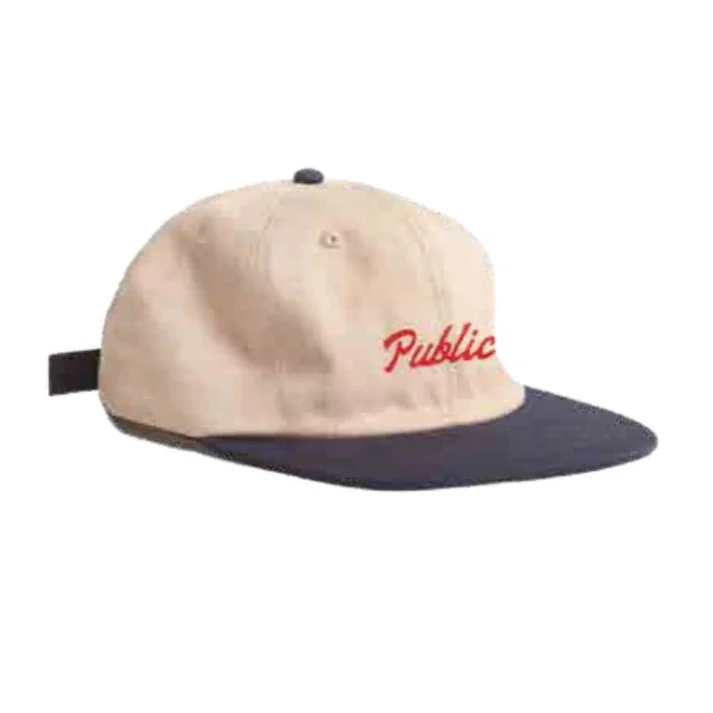 Public Event Hat Cream/Black