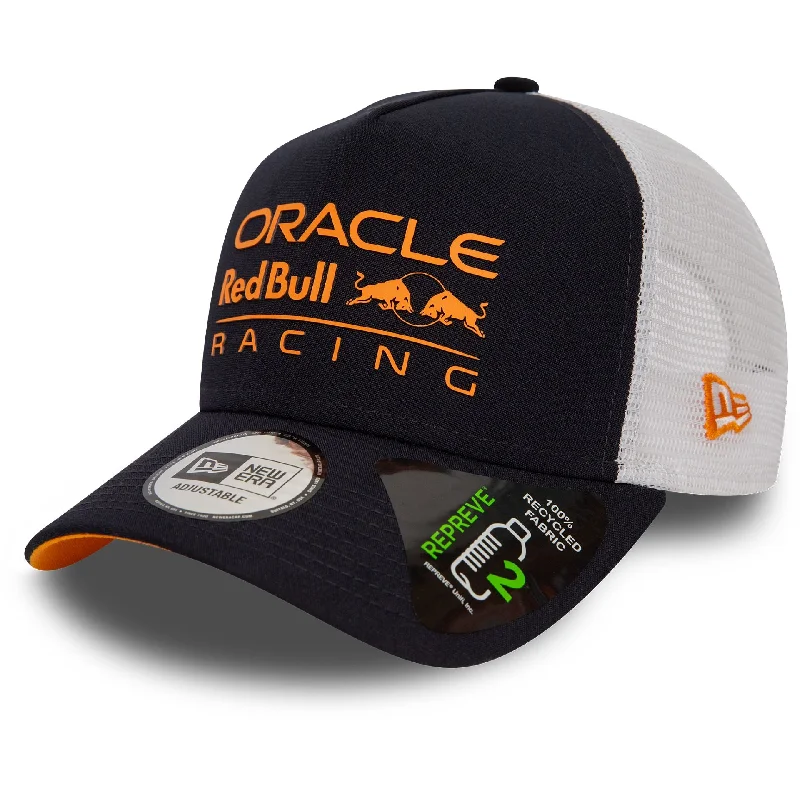 Red Bull Racing Repreve Dark Blue 9FORTY Adjustable E-Frame Trucker Cap