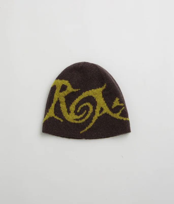 ROA Graphic Beanie - Brown Yellow