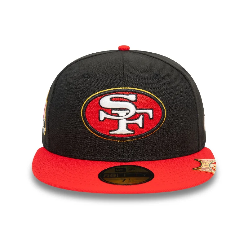 San Francisco 49ers NFL Pin Pack Black 59FIFTY Fitted Cap