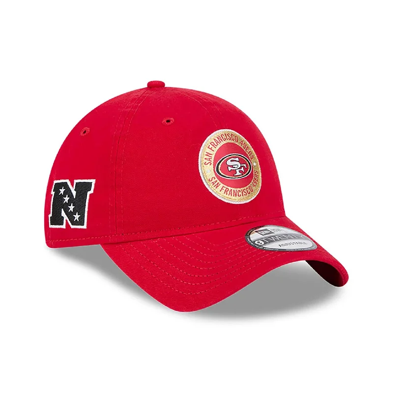 San Francisco 49ers NFL Sideline 2024 Red 9TWENTY Adjustable Cap