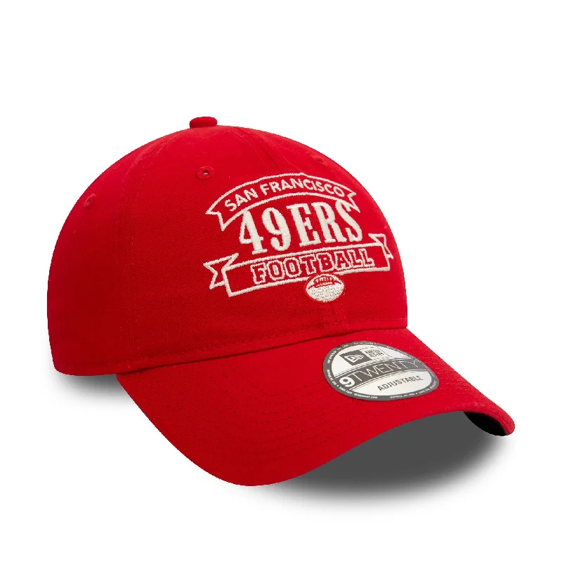 San Francisco 49ers Retro NFL Red 9TWENTY Adjustable Cap