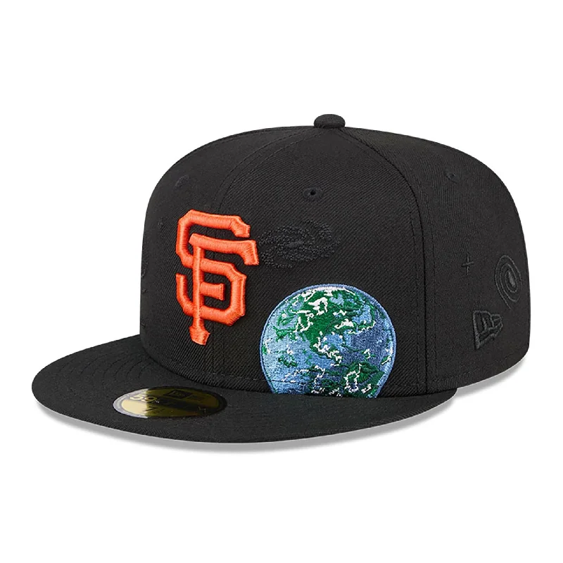 San Francisco Giants Global Black 59FIFTY Fitted Cap