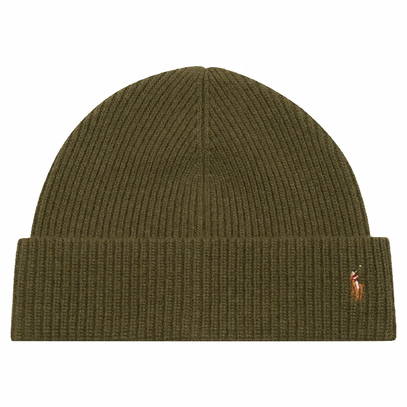 Signature Cuff Beanie | Oilcloth Green