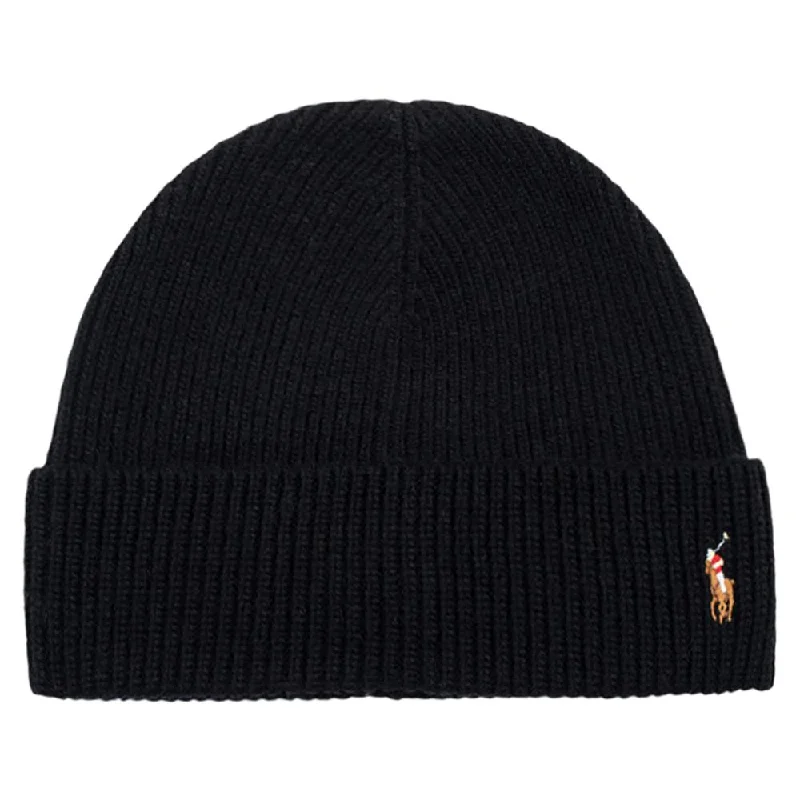 Signature Cuff Beanie | Polo Black