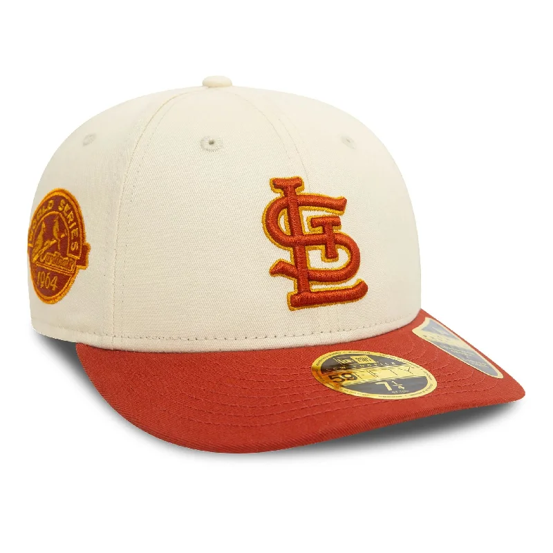 St. Louis Cardinals Seasonal World Series Cream Low Profile 59FIFTY Fitted Cap