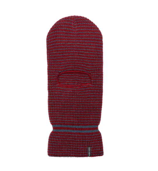 Autumn Stripe Balaclava 2023 - Burgundy