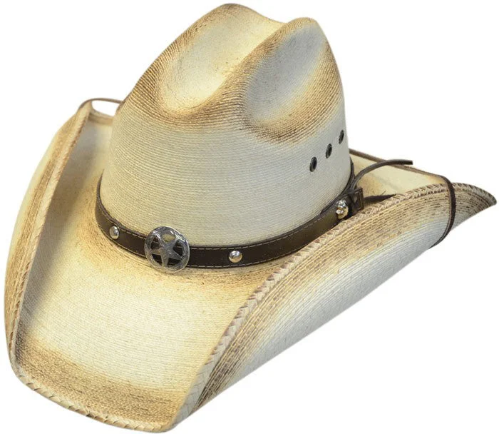 Fine Sahuayo Toasted Palm Cattleman Hat