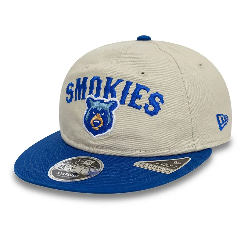 Tennessee Smokies MiLB Two Tone Light Beige Retro Crown 9FIFTY Strapback Cap