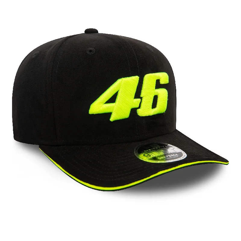 VR46 Faux Suede Black 9FIFTY Original Fit Cap