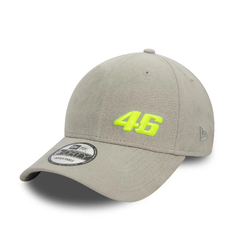 VR46 Faux Suede Grey 9FORTY Adjustable Cap