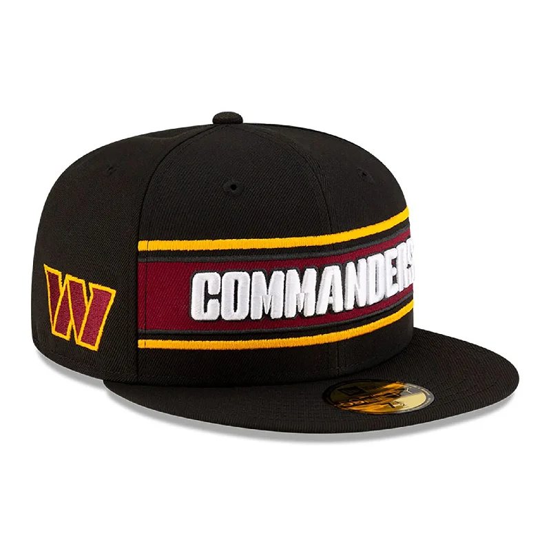 Washington Commanders NFL Sideline 2024 Black 59FIFTY Fitted Cap